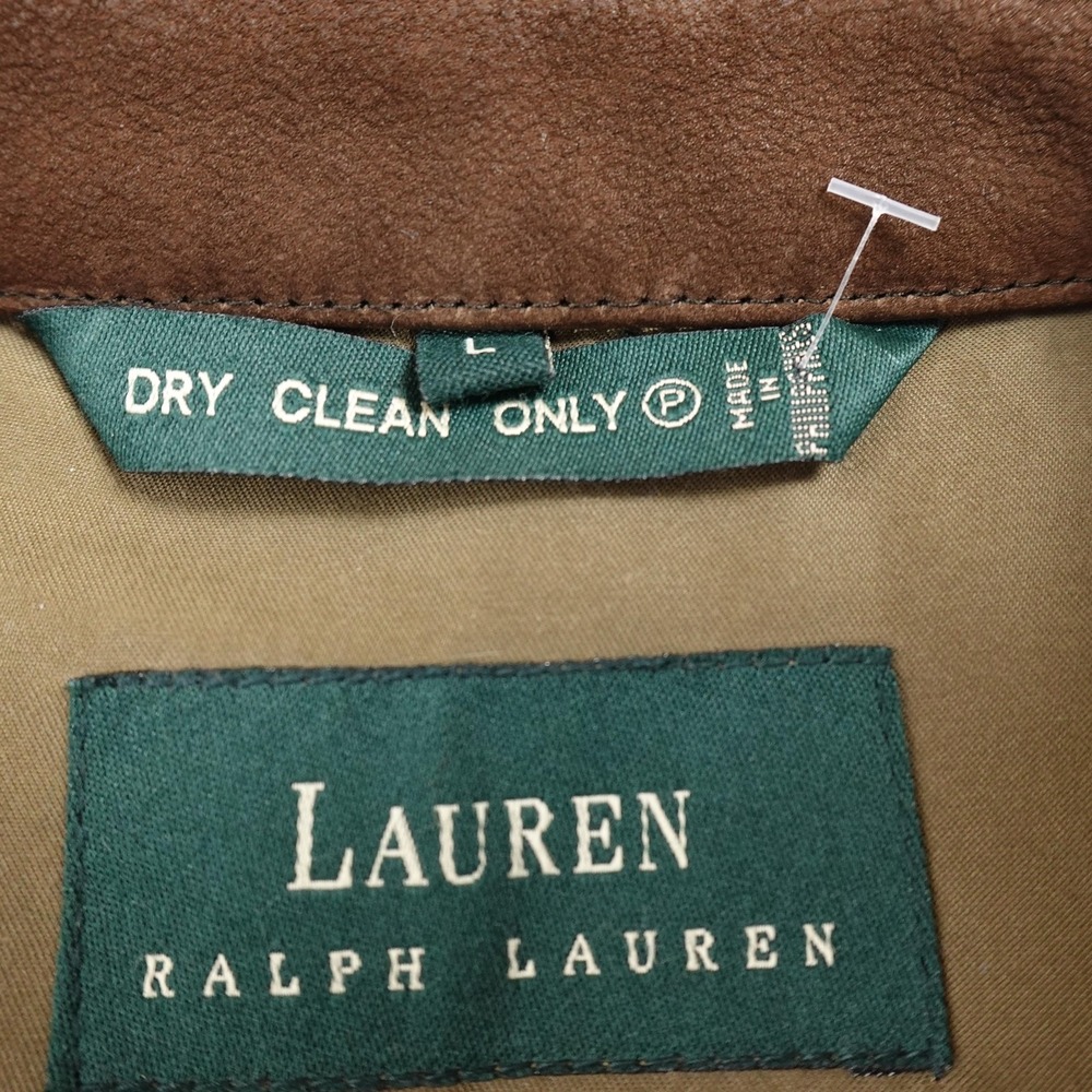 Lauren Ralph Lauren Brown Quilted Windbreaker - Picture 5 of 11